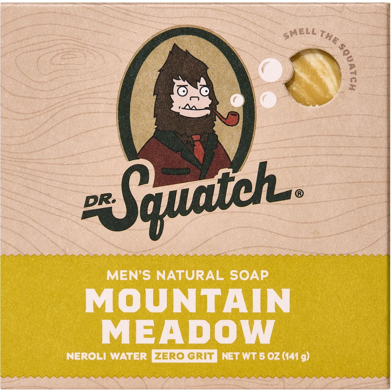Dr. Squatch Men's Natural Bar Soap - Mountain Meadow - Shop Hand & bar ...