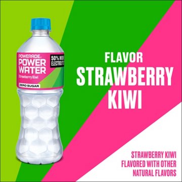 Powerade Zero Sugar Power Water Strawberry Kiwi Flavored Electrolyte Water