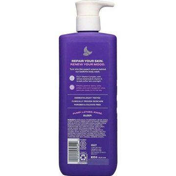 OLLY Renew Mood + Skin Vitamin-Infused Body Wash - Relaxing Jasmine Bergamot