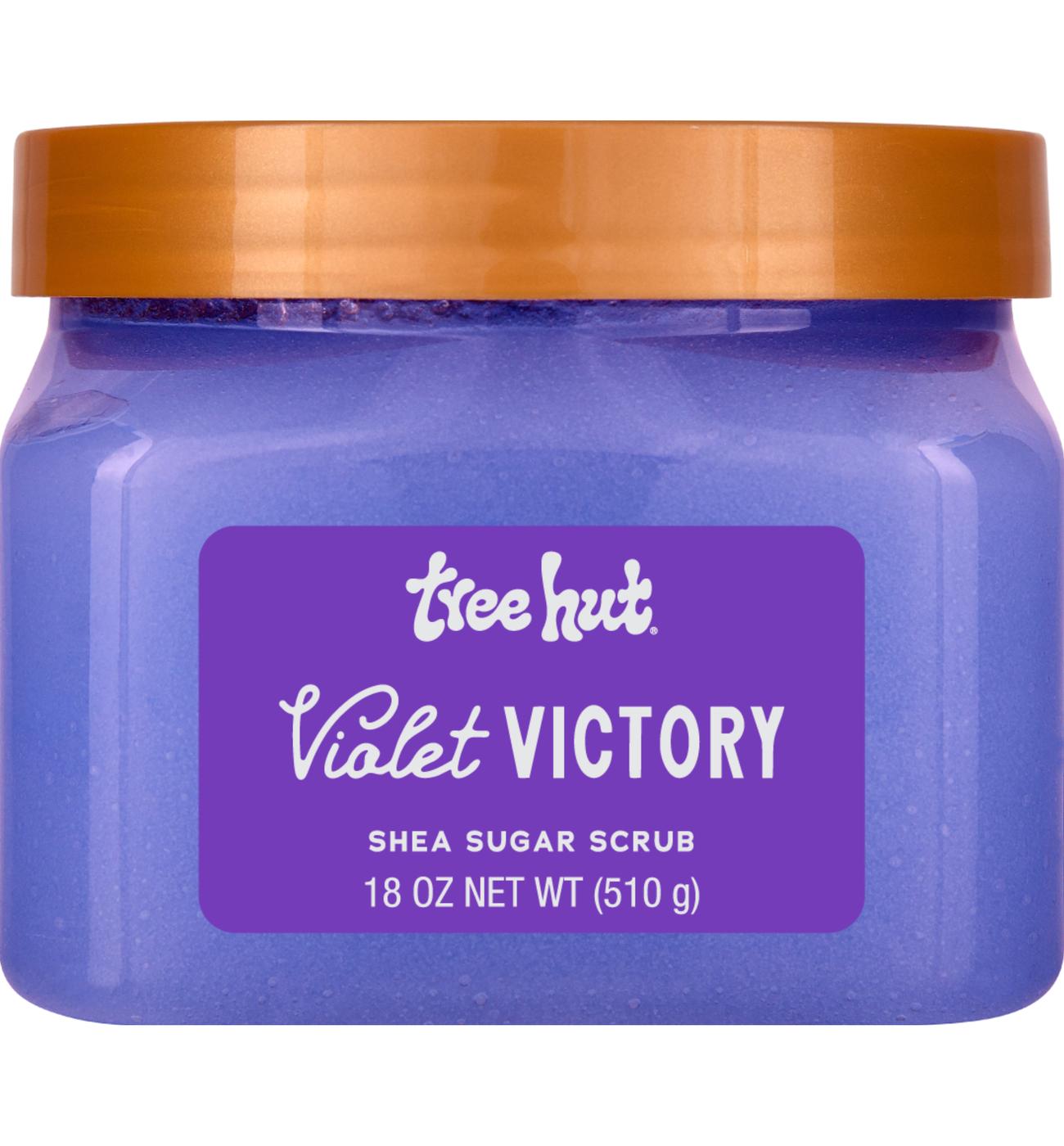 Tree Hut Shea Sugar Scrub - Violet Victory; image 1 of 2