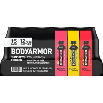 BODYARMOR Electrolyte Sports Drink Variety Pack 12 pk Bottles