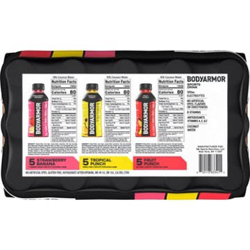 BODYARMOR Electrolyte Sports Drink Variety Pack 12 pk Bottles