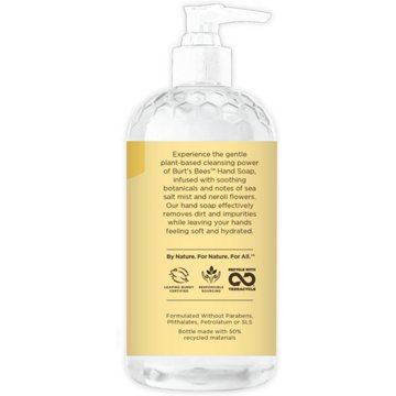 Burt's Bees Liquid Hand Soap with Aloe Vera - Sea Salt Neroli