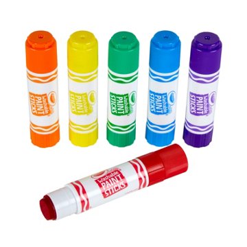 Crayola Washable Paint Sticks, 6 ct