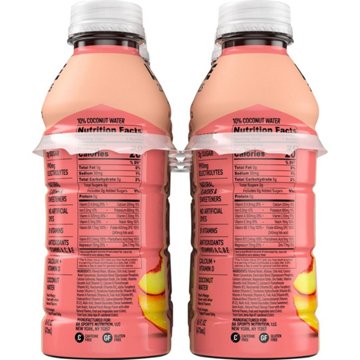 BODYARMOR Lyte Peach Mango Electrolyte Sports Drink 6 pk Bottles