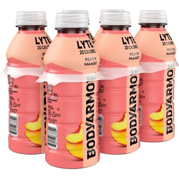 BODYARMOR Lyte Peach Mango Electrolyte Sports Drink 6 pk Bottles