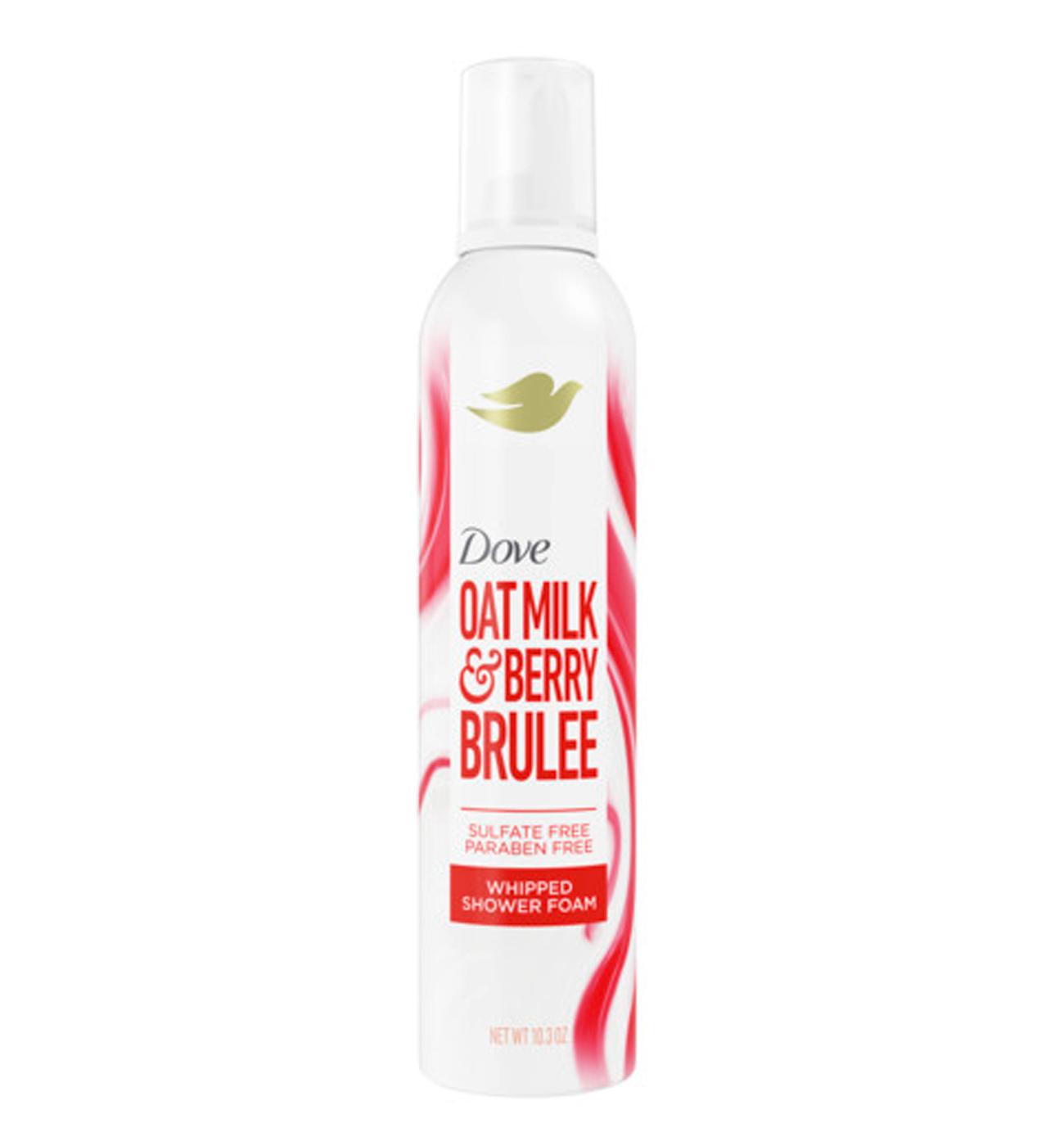 Dove Plant Milk Whipped Shower Foam Body Wash - Oat Milk & Berry Brulee; image 1 of 2