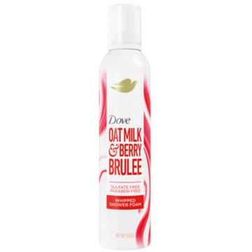 Dove Plant Milk Whipped Shower Foam Body Wash - Oat Milk & Berry Brulee