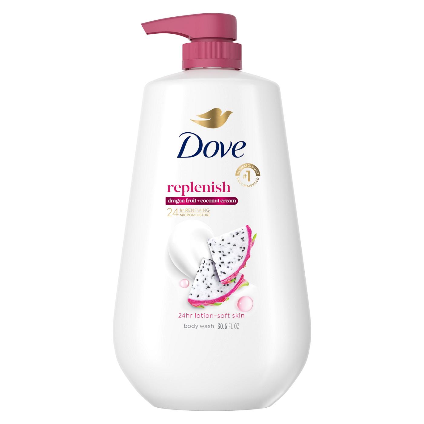 Dove Replenish Body Wash - Dragon Fruit & Coconut Cream; image 1 of 5
