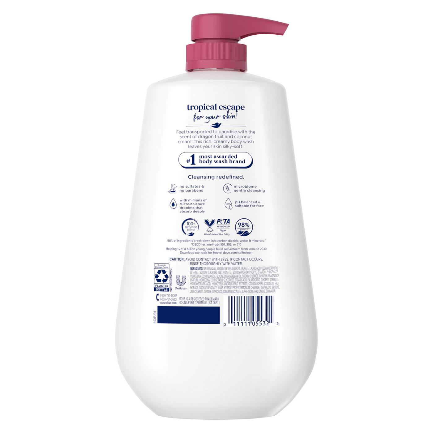 Dove Replenish Body Wash - Dragon Fruit & Coconut Cream; image 3 of 5