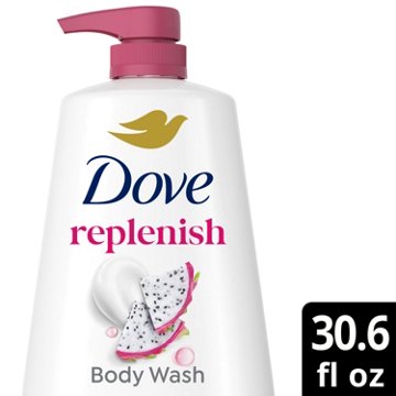 Dove Replenish Body Wash - Dragon Fruit & Coconut Cream, 30.6 oz