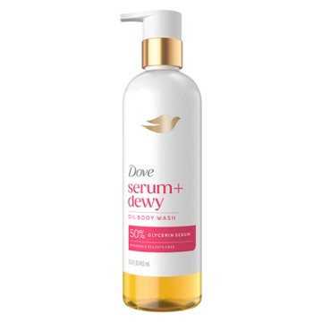 Dove Serum + Dewy Oil Body Wash