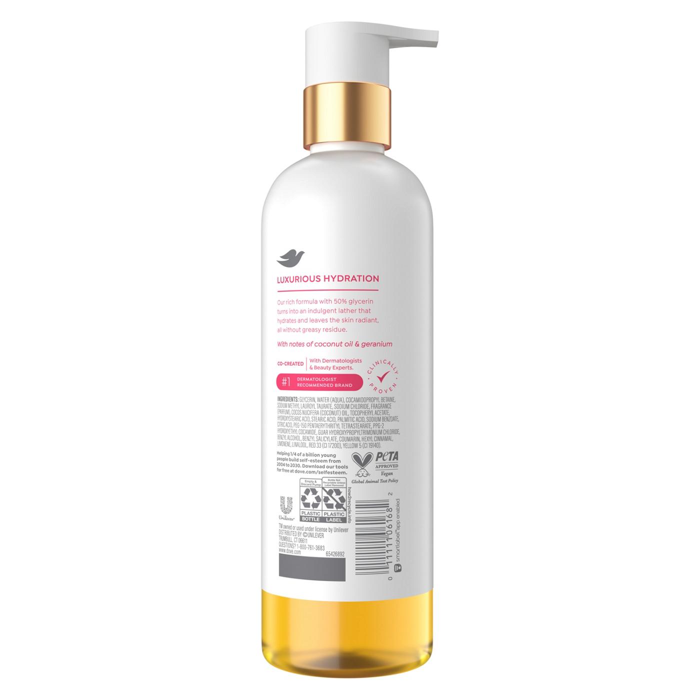 Dove Serum + Dewy Oil Body Wash; image 6 of 7