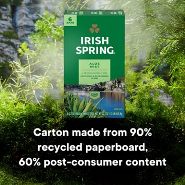 Irish Spring 12 Hr Fresh Bar Soap - Aloe Mist