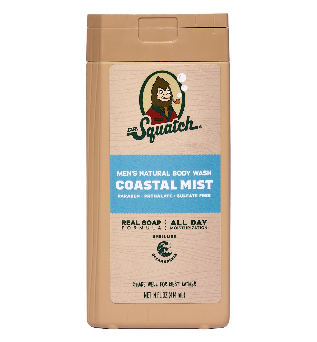 Dr. Squatch Men's Natural Body Wash - Coastal Mist; image 1 of 2