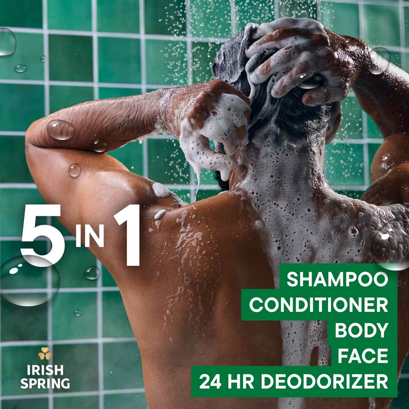 Irish Spring Men's 5-in-1 Body Wash - Sea Salt & Cedarwood; image 10 of 10