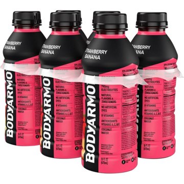 BODYARMOR Strawberry Banana Electrolyte Sports Drink 6 pk Bottles