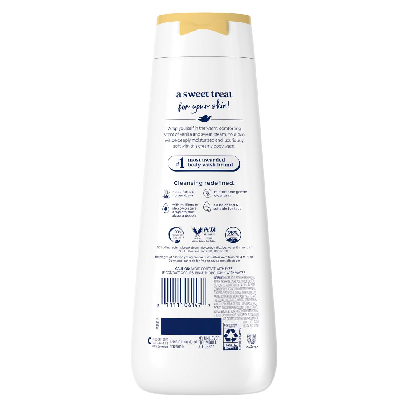 Dove Indulge Body Wash - Warm Vanilla & Sweet Cream; image 8 of 8
