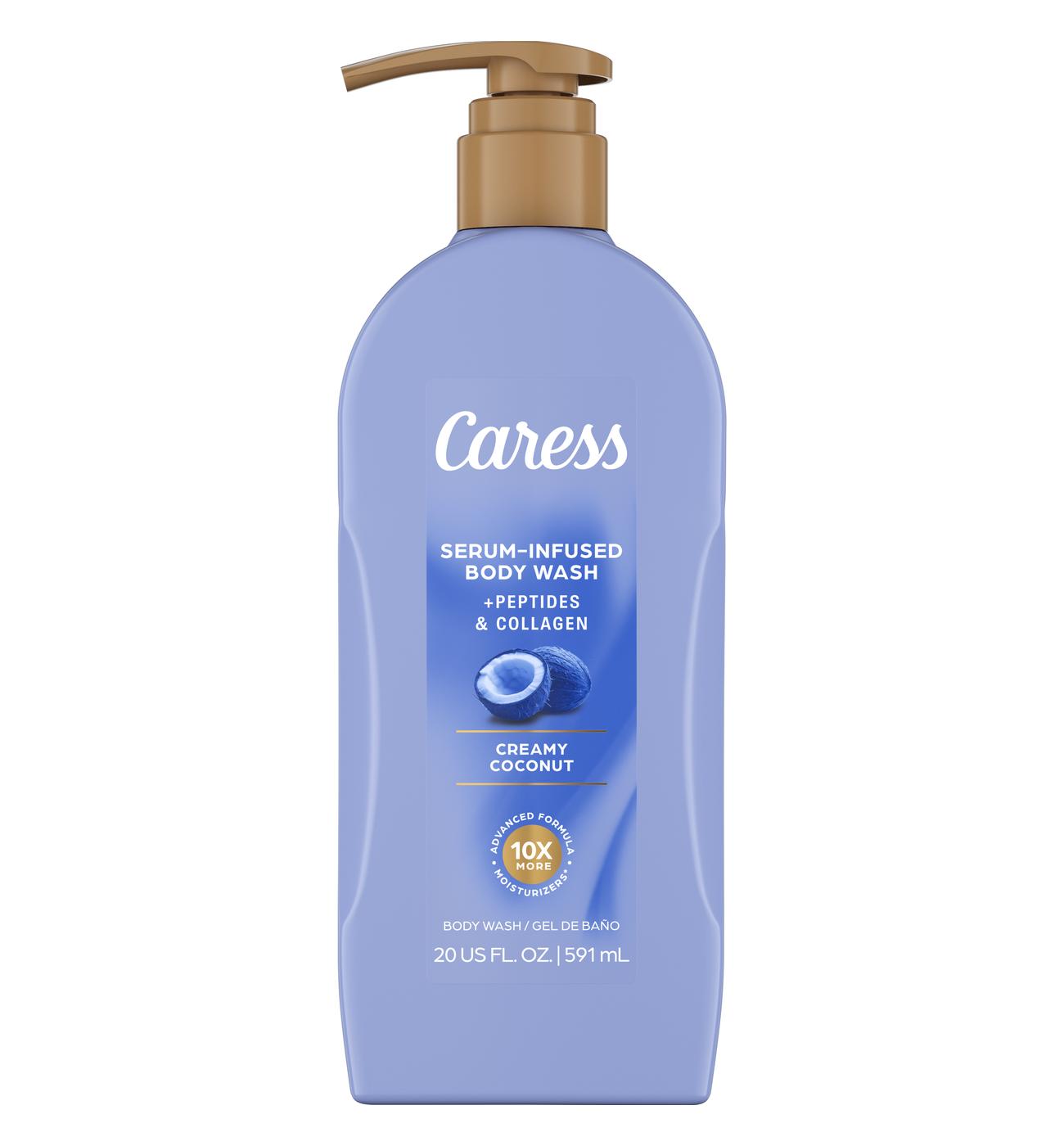 Caress Body Wash Creamy Coconut; image 1 of 2
