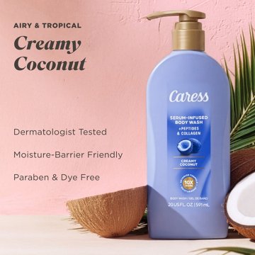 Caress Body Wash Creamy Coconut