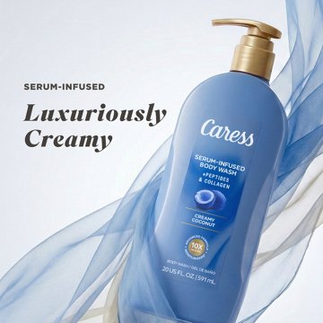 Caress Body Wash Creamy Coconut