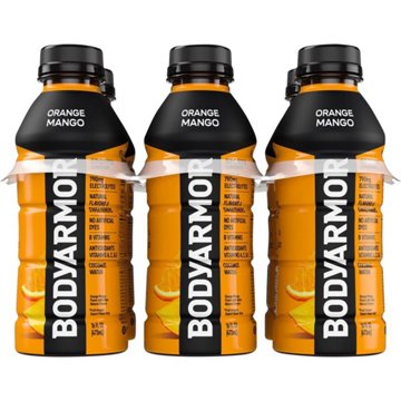 BODYARMOR Orange Mango Electrolyte Sports Drink 6 pk Bottles