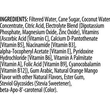 BODYARMOR Orange Mango Electrolyte Sports Drink 6 pk Bottles