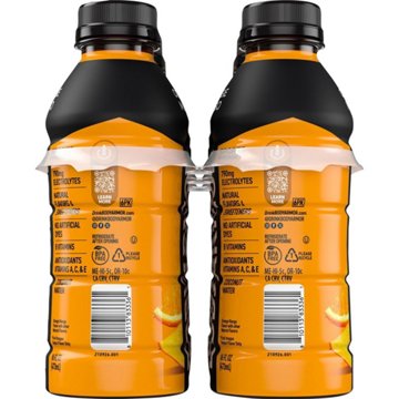BODYARMOR Orange Mango Electrolyte Sports Drink 6 pk Bottles