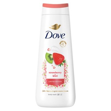 Dove Limited Edition Body Wash - Strawberry & Kiwi, 20 oz