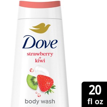Dove Limited Edition Body Wash - Strawberry & Kiwi, 20 oz