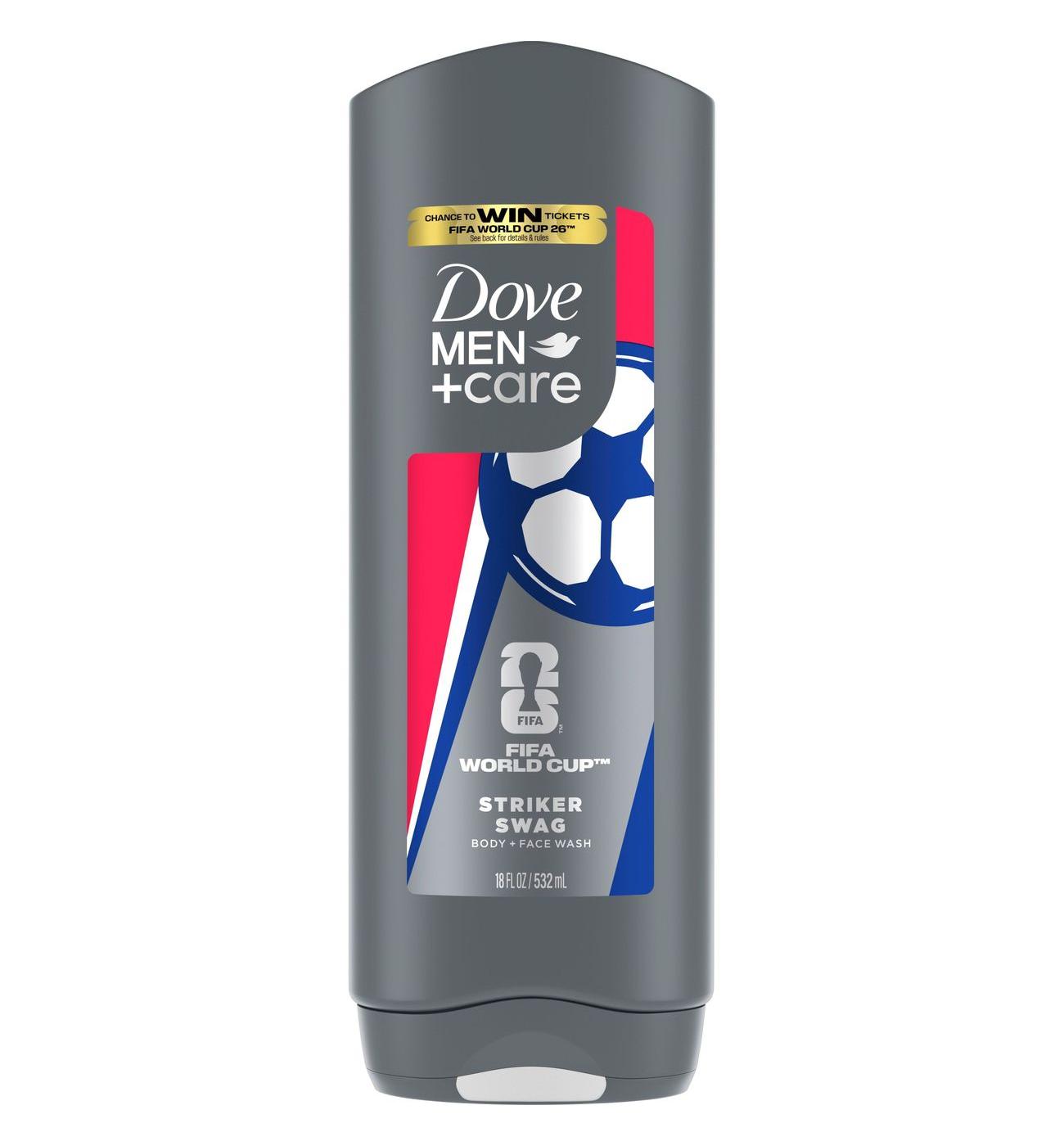 Dove Men+Care Limited Edition FIFA Face & Body Wash - Striker Swag; image 1 of 2