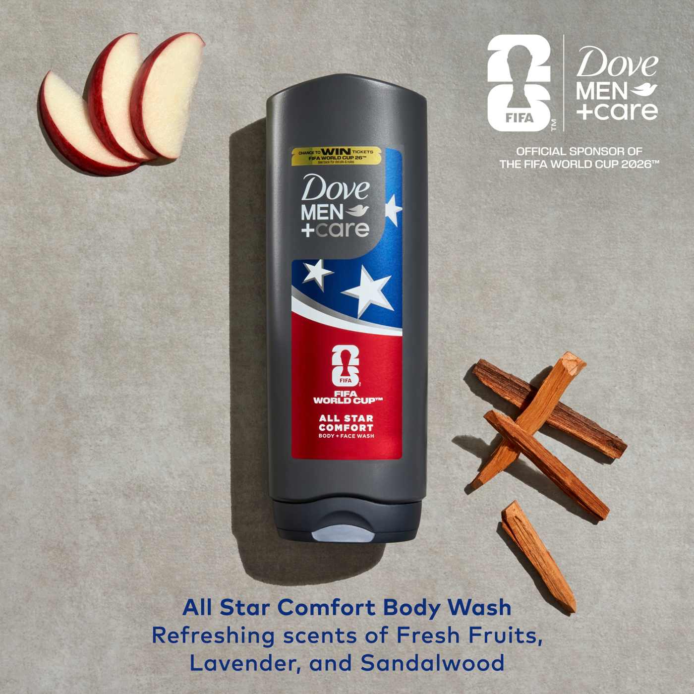 Dove Men+Care Limited Edition Fifa Body & Face Wash - All Star Comfort; image 4 of 6