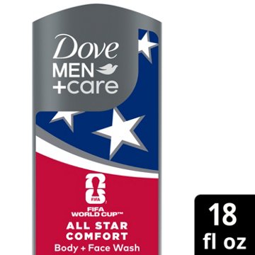 Dove Men+Care Limited Edition Fifa Body & Face Wash - All Star Comfort