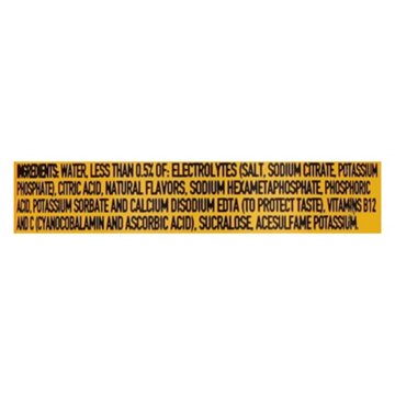 Powerade Zero Sugar Power Water Tropical Pineapple Flavored Electrolyte Water 6 pk Bottles