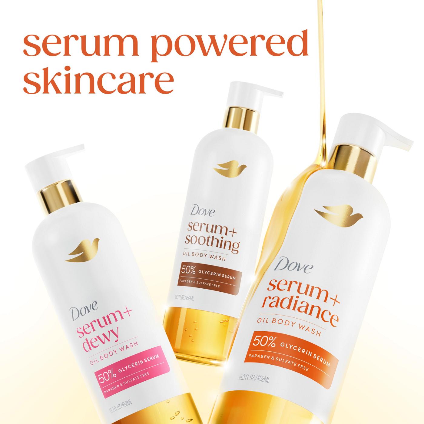 Dove Serum + Radiance Oil Body Wash; image 5 of 8