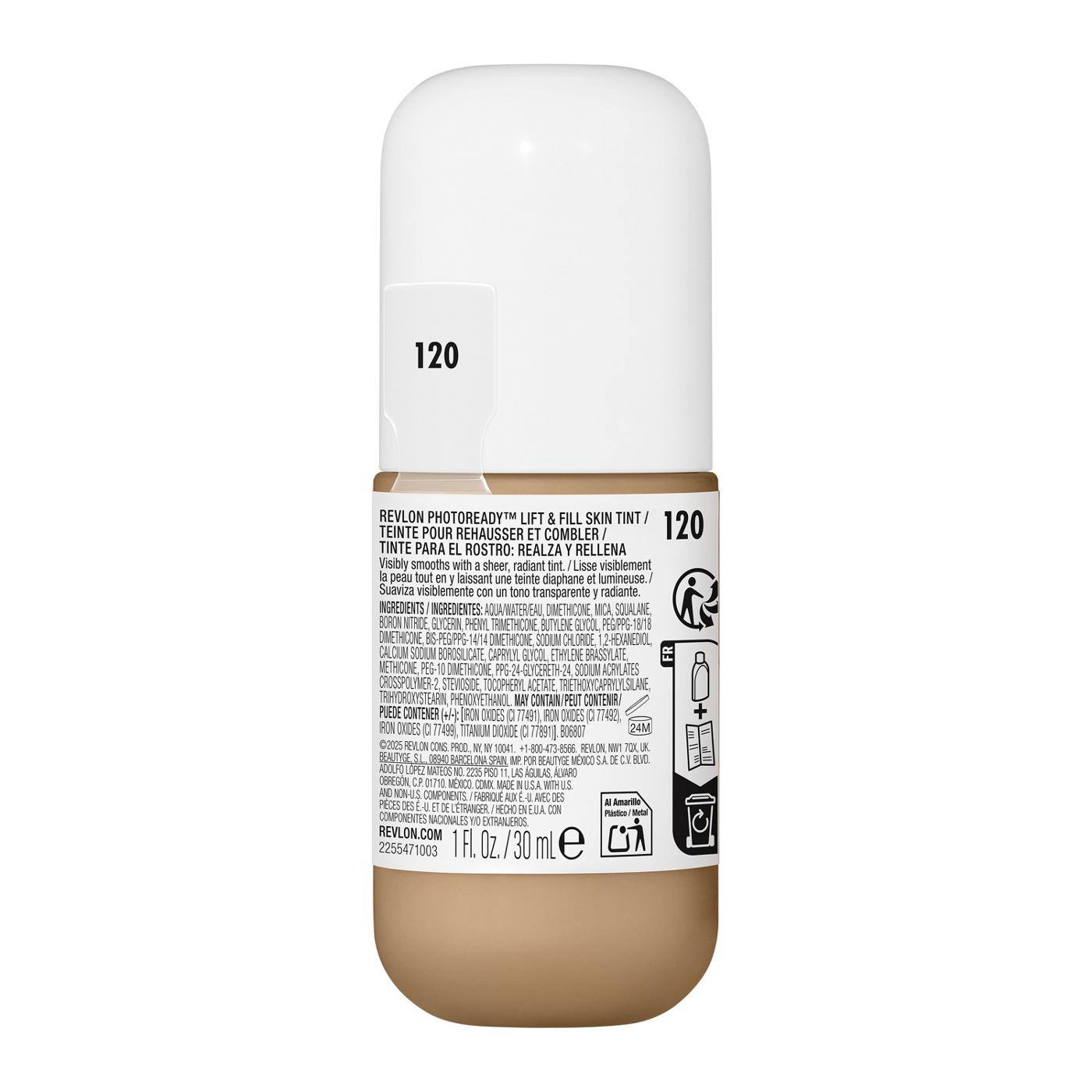 Revlon Photo Ready Lift & Fill Skin Tint Foundation 120; image 2 of 2