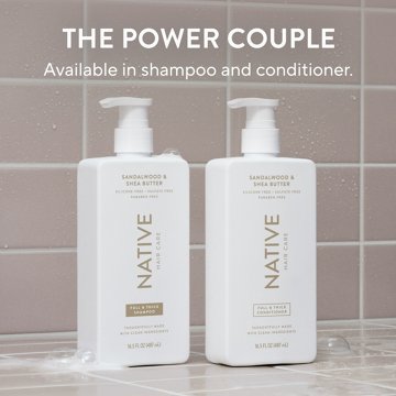 Native Full & Thick Shampoo - Sandalwood & Shea Butter