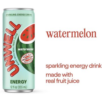 Unwell Sparkling Energy Drink - Watermelon