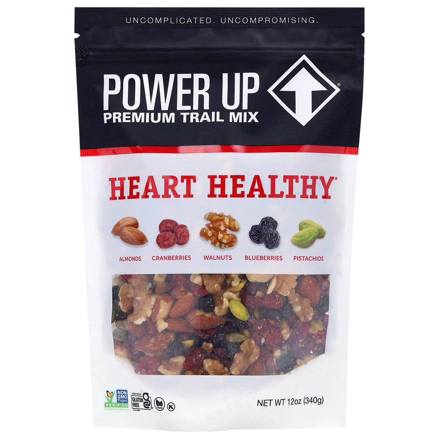 Gourmet Nut Power Up Heart Healthy Trail Mix - Shop Trail mix at H-E-B