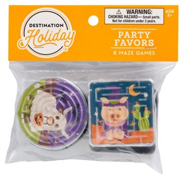 Destination Holiday Halloween Maze Game Favors, 8 ct