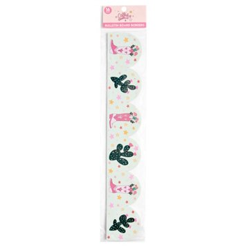 Callie Danielle Boots & Blooms Bulletin Board Boarder