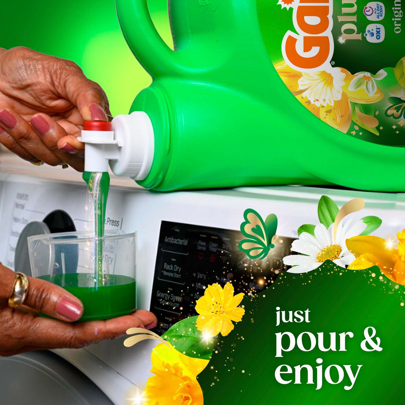 Gain Plus Oxi Liquid Laundry Detergent, 75 Loads - Original; image 6 of 8