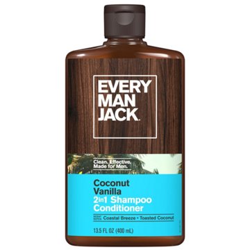 Every Man Jack Men 2-in-1 Shampoo & Conditioner - Coconut & Vanilla