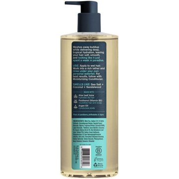 Every Man Jack Men's Moisturizing Shampoo with Argan Oil - Caribbean Coconut