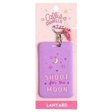 Callie Danielle Shoot For The Moon Teacher Badge Lanyard