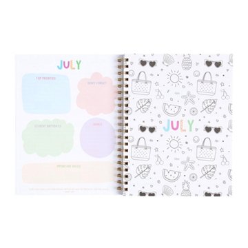 Callie Danielle Teacher Spiral Academic Planner