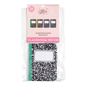 Callie Danielle Composition Books Bulletin Board Diecuts