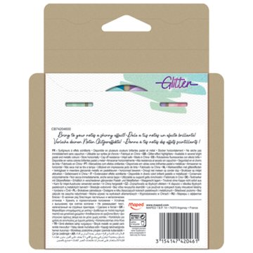 MAPED Maped Classic Pastel Glitter Marker, EACH