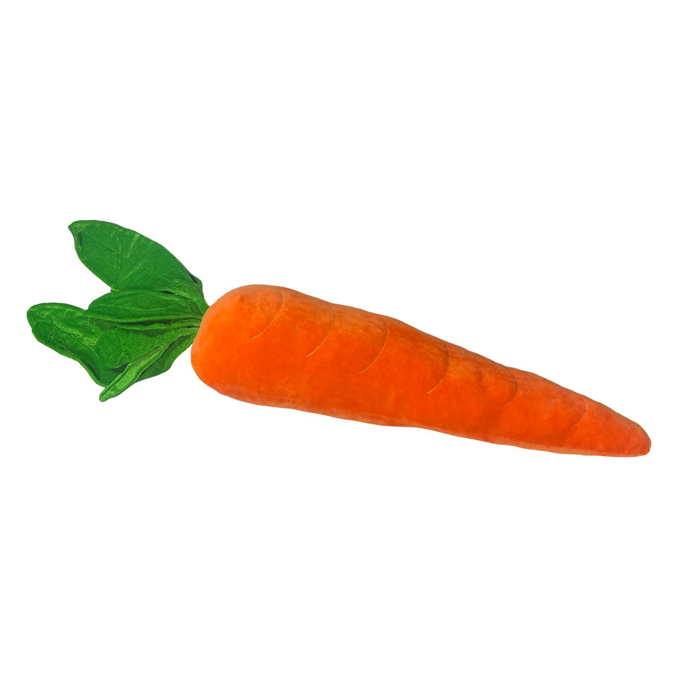 Gnawsome Mega Plush Carrot Dog Toy; image 1 of 2