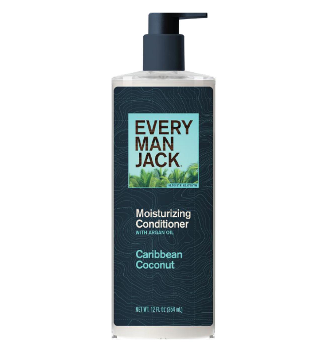 Every Man Jack Men's Moisturizing Conditioner with Argan Oil - Caribbean Coconut; image 1 of 2